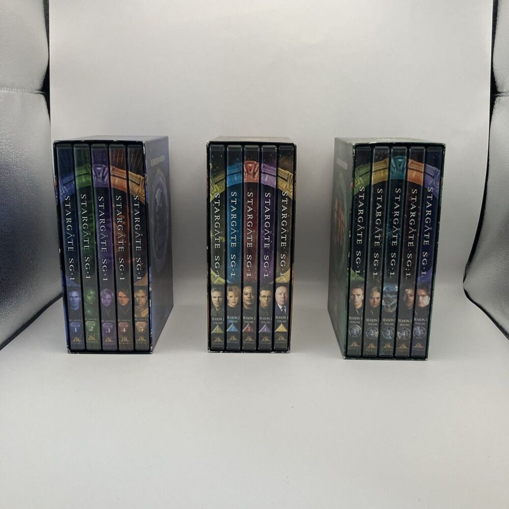 Stargate  sg-1 DVD Set Seasons 1-9 Collection Vintage Series